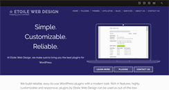 Desktop Screenshot of etoilewebdesign.com